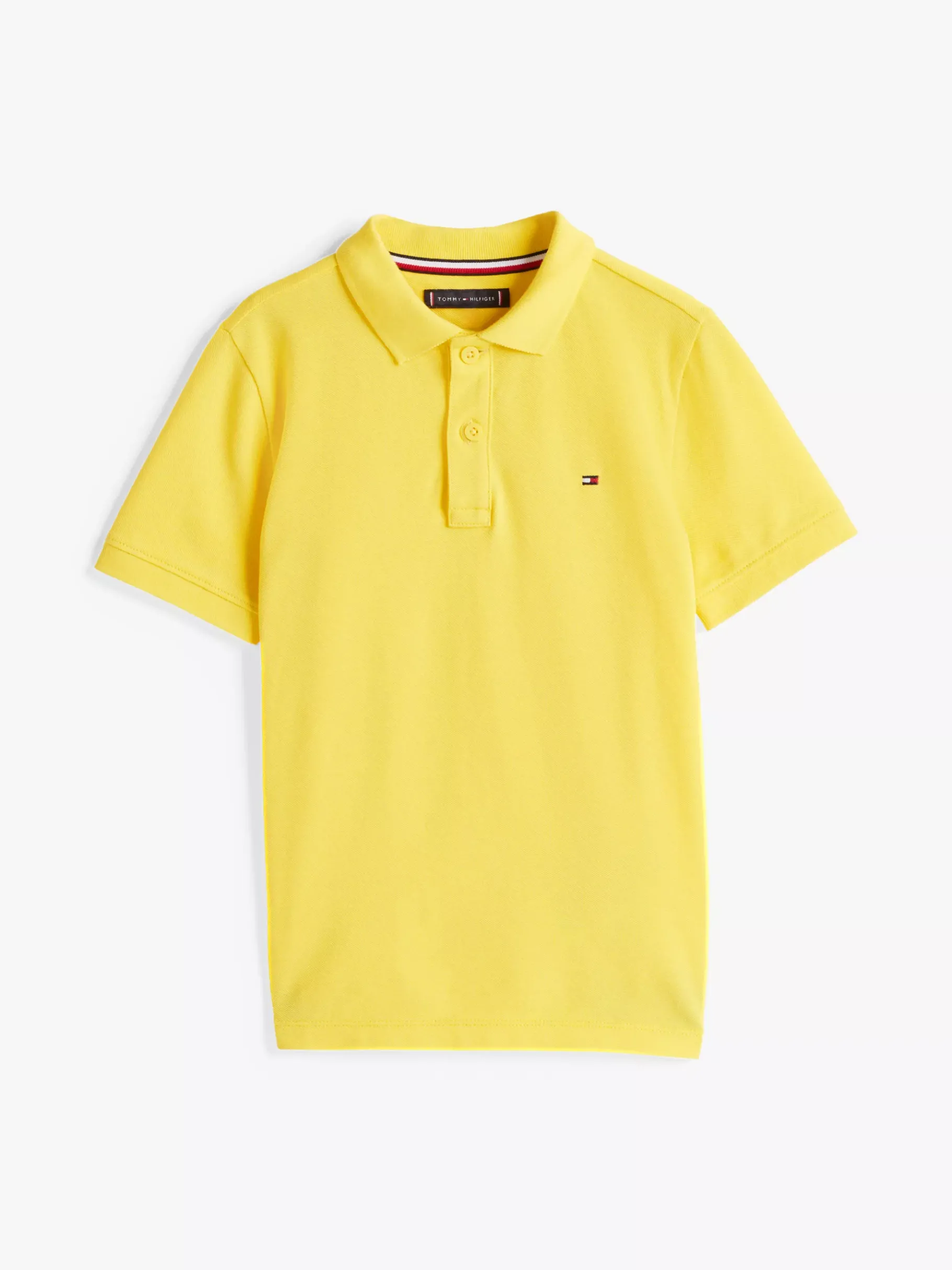 Tommy Hilfiger Polo-Shirt mit Kontrast-Besatz STAR FRUIT YELLOW Sale