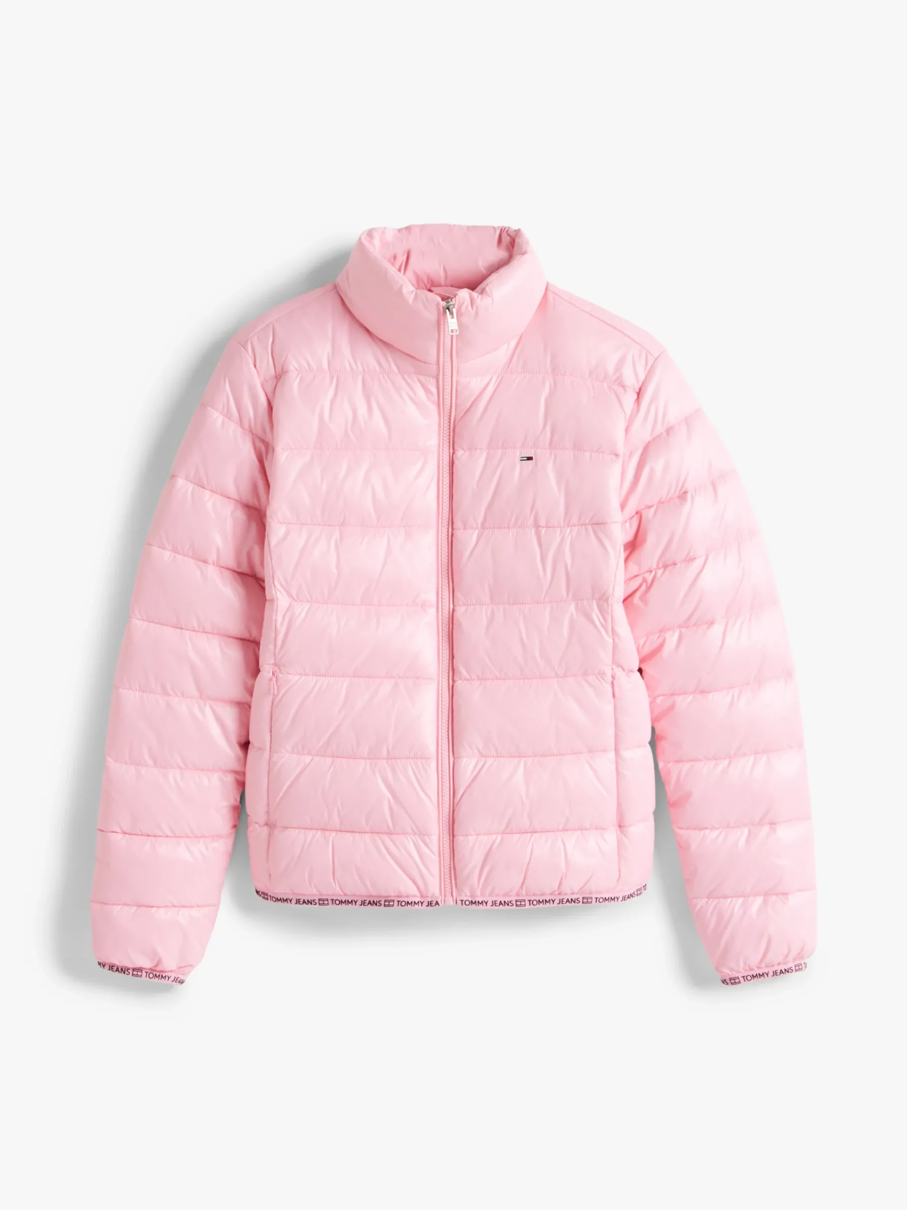 Tommy Hilfiger Puffer-Jacke mit Hochglanz-Finish PINK SUGAR Fashion