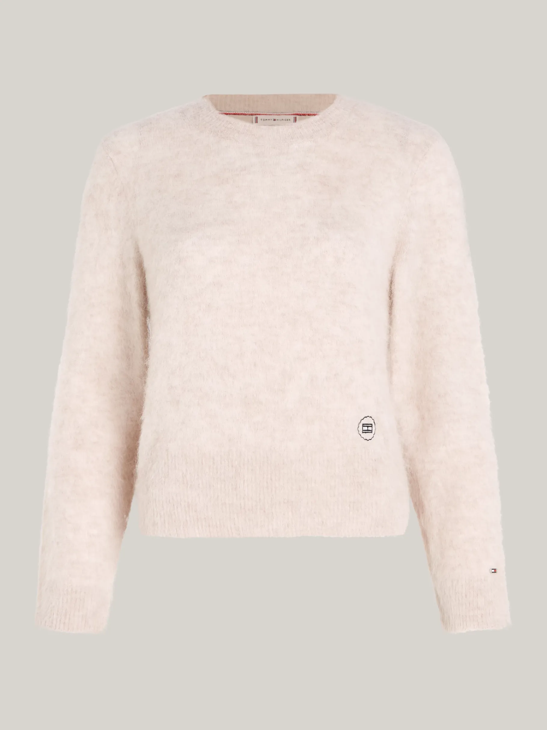 Tommy Hilfiger Pullover aus Alpakawollmix mit Rundhalsausschnitt CLASSIC BEIGE HEATHER Best