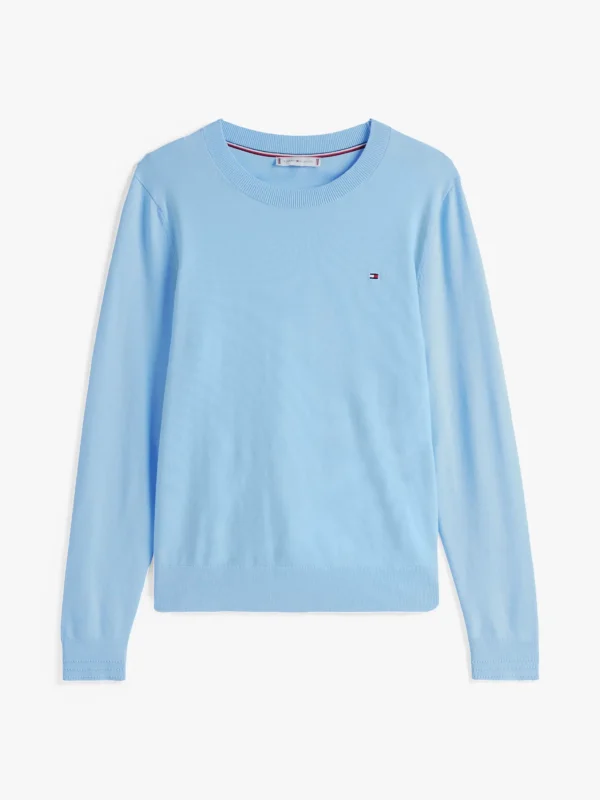 Tommy Hilfiger Pullover mit Rundhalsausschnitt VESSEL BLUE Store