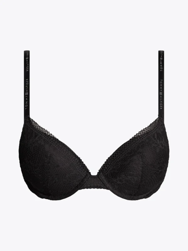 Tommy Hilfiger Push-up-BH mit Halbschalen BLACK Flash Sale