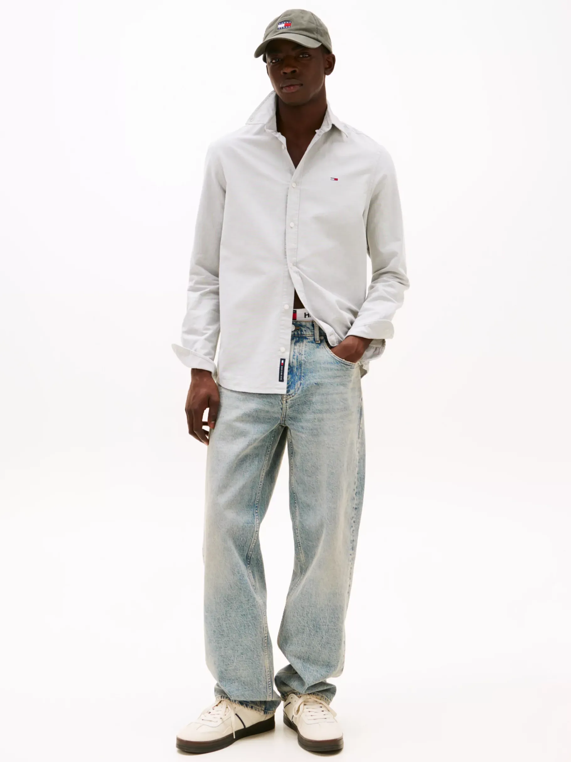 Tommy Hilfiger Regular Fit Oxford-Hemd ARUBA GREEN Online