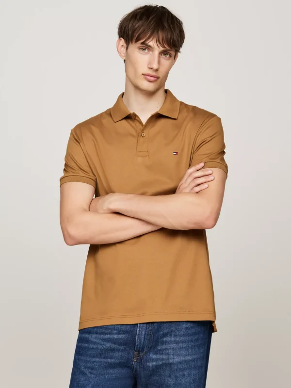 Tommy Hilfiger Regular Fit Poloshirt COUNTRY BROWN Best Sale