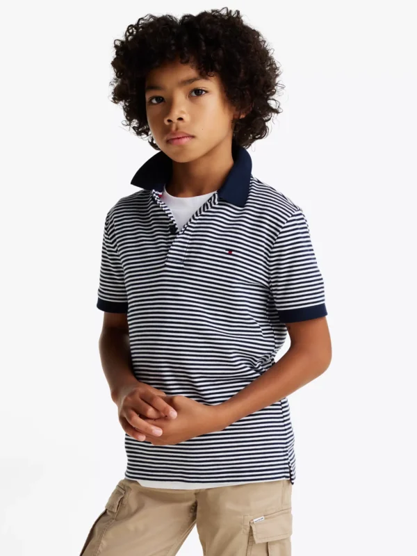 Tommy Hilfiger Regular Fit Poloshirt DARK NAVY STRIPE New