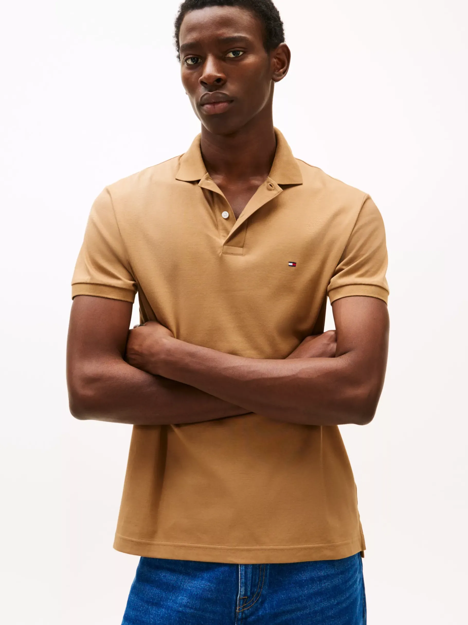 Tommy Hilfiger Regular Fit Poloshirt HICKORY Store
