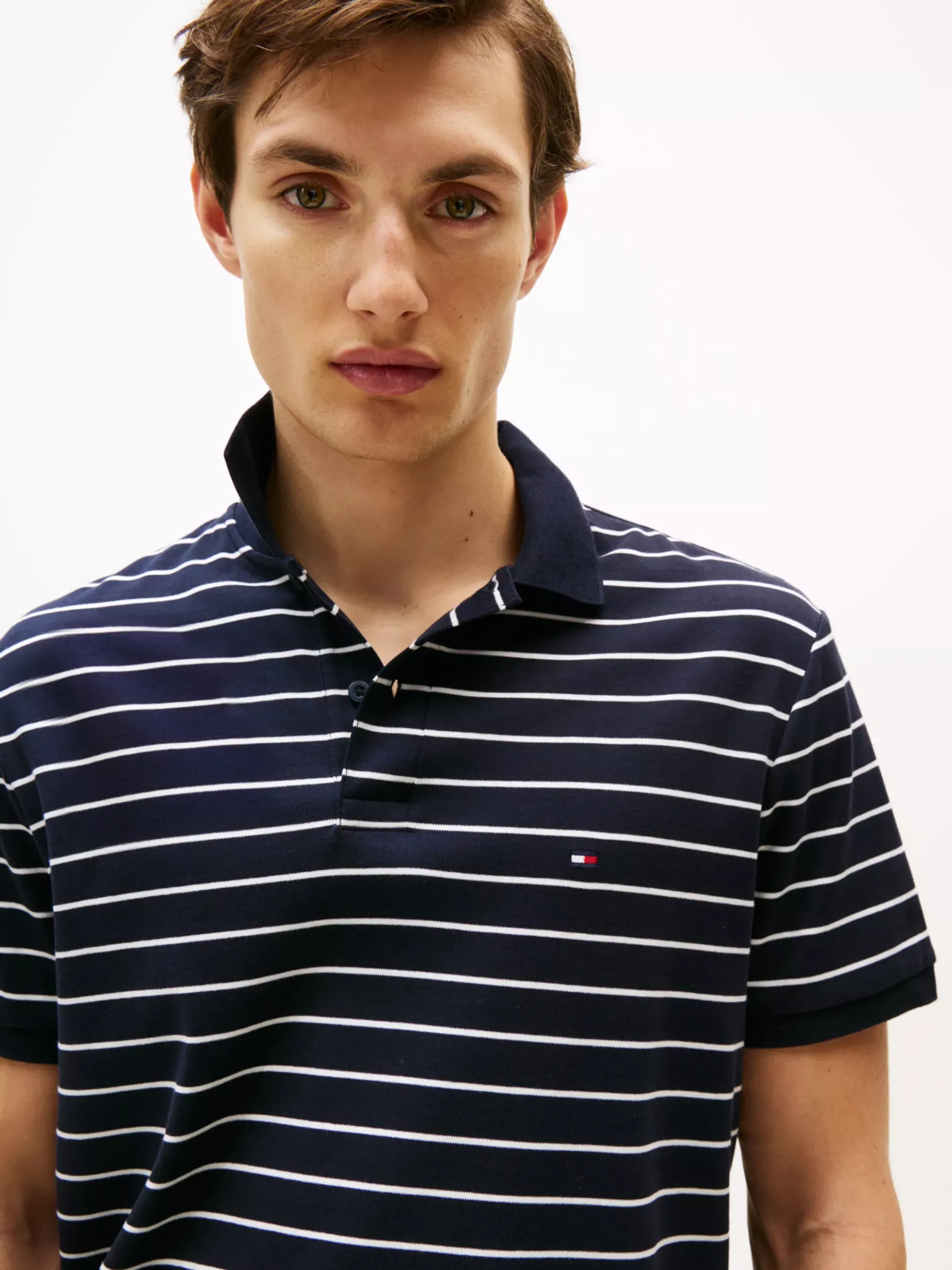 Tommy Hilfiger Regular Fit Poloshirt DESERT SKY / ECRU Store