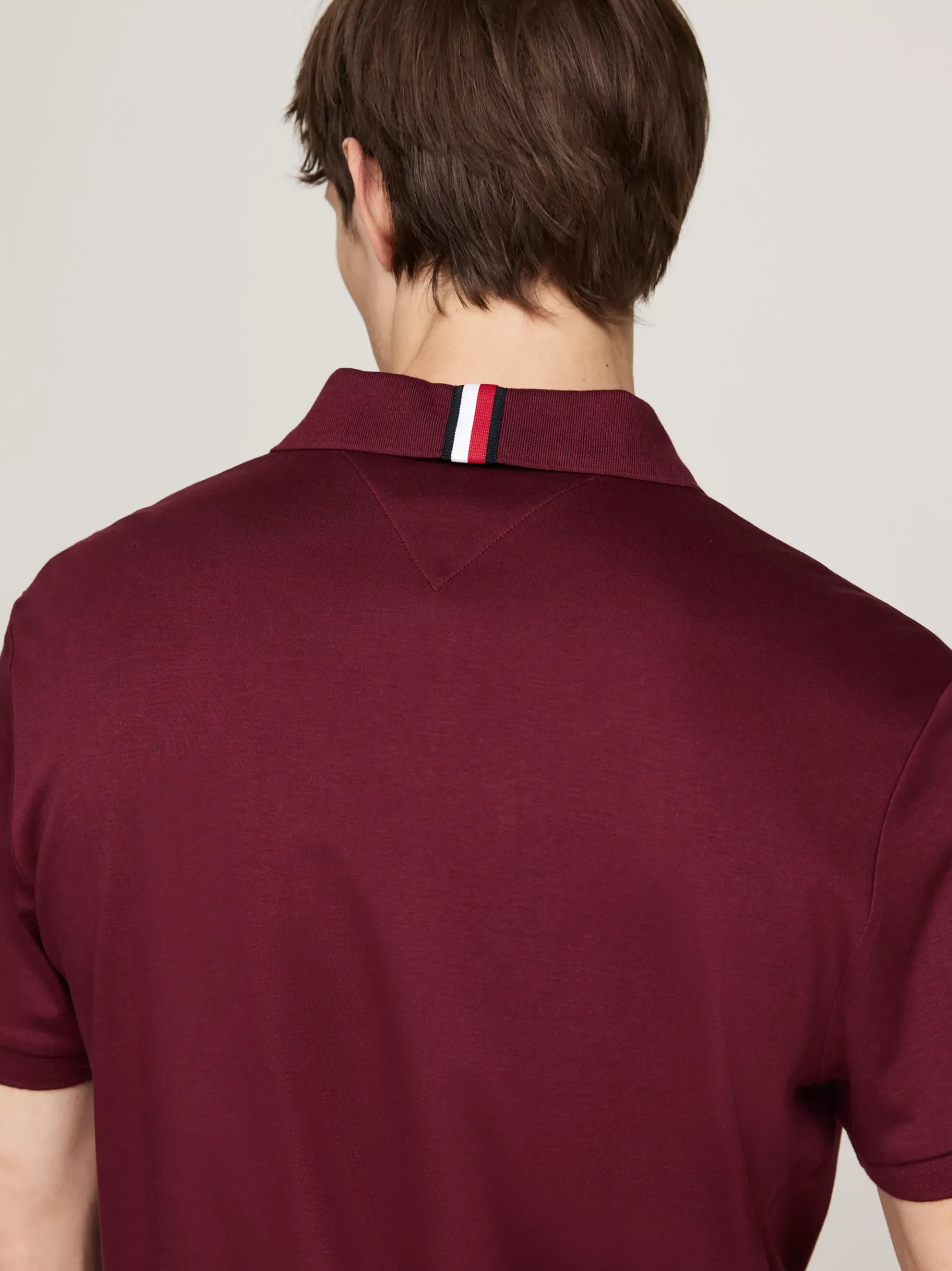 Tommy Hilfiger Regular Fit Poloshirt DEEP ROUGE Cheap