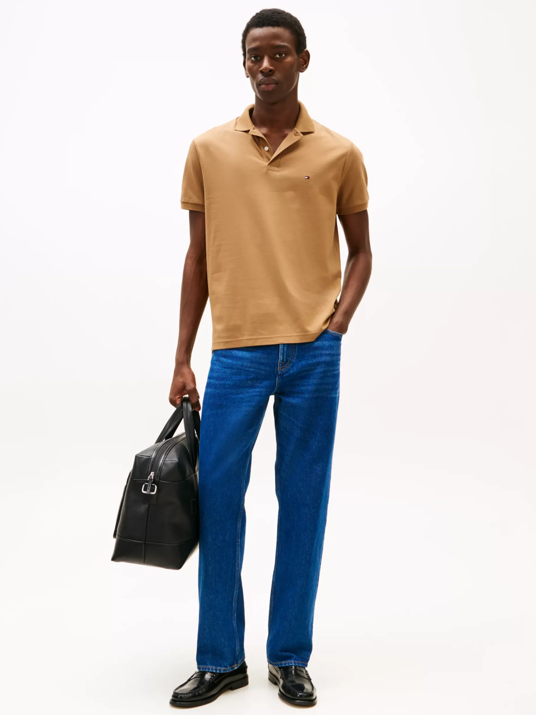 Tommy Hilfiger Regular Fit Poloshirt HICKORY Store