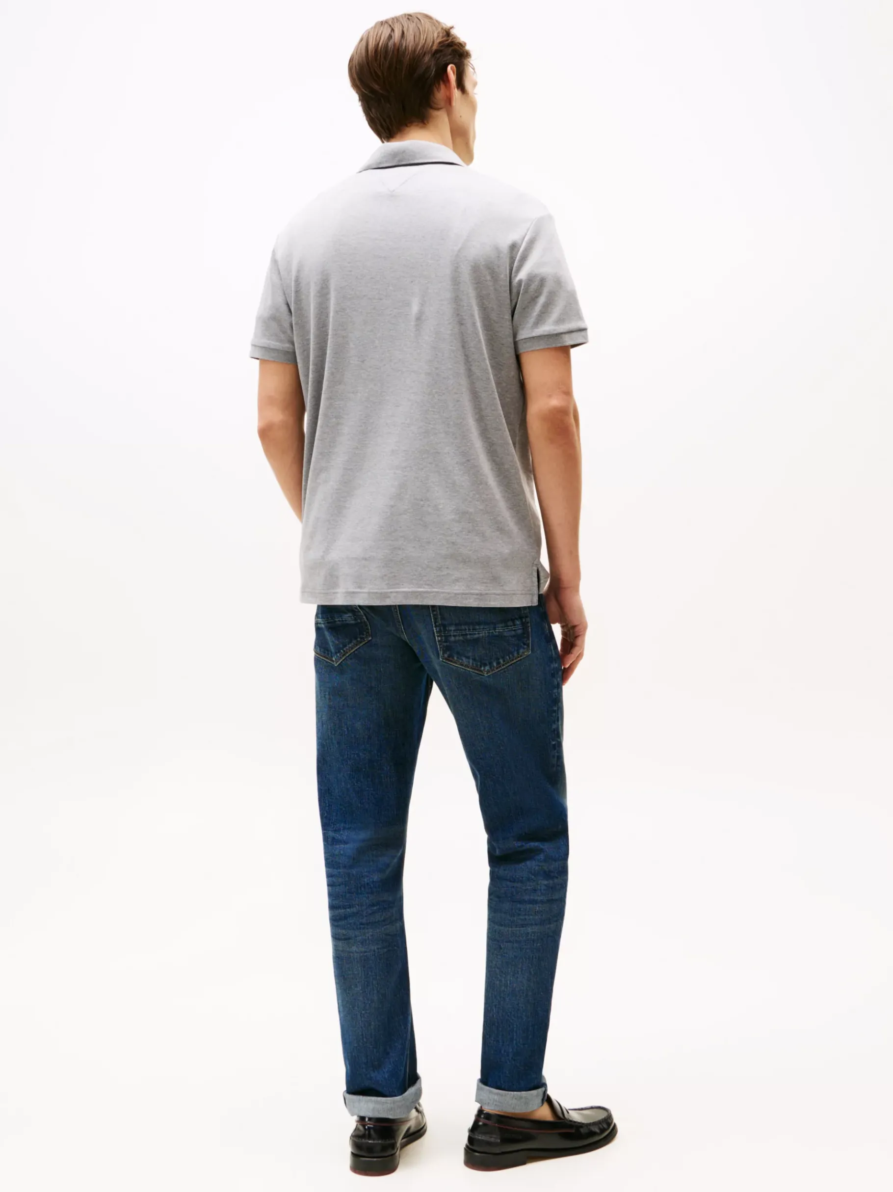 Tommy Hilfiger Regular Fit Poloshirt MEDIUM GREY HEATHER Best Sale