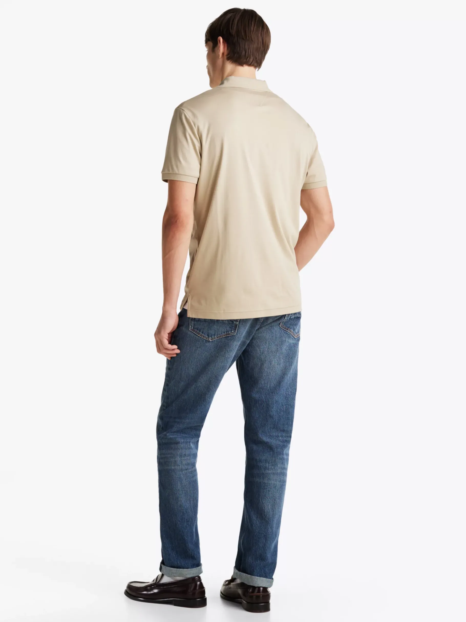 Tommy Hilfiger Regular Fit Poloshirt SANDALWOOD Best Sale