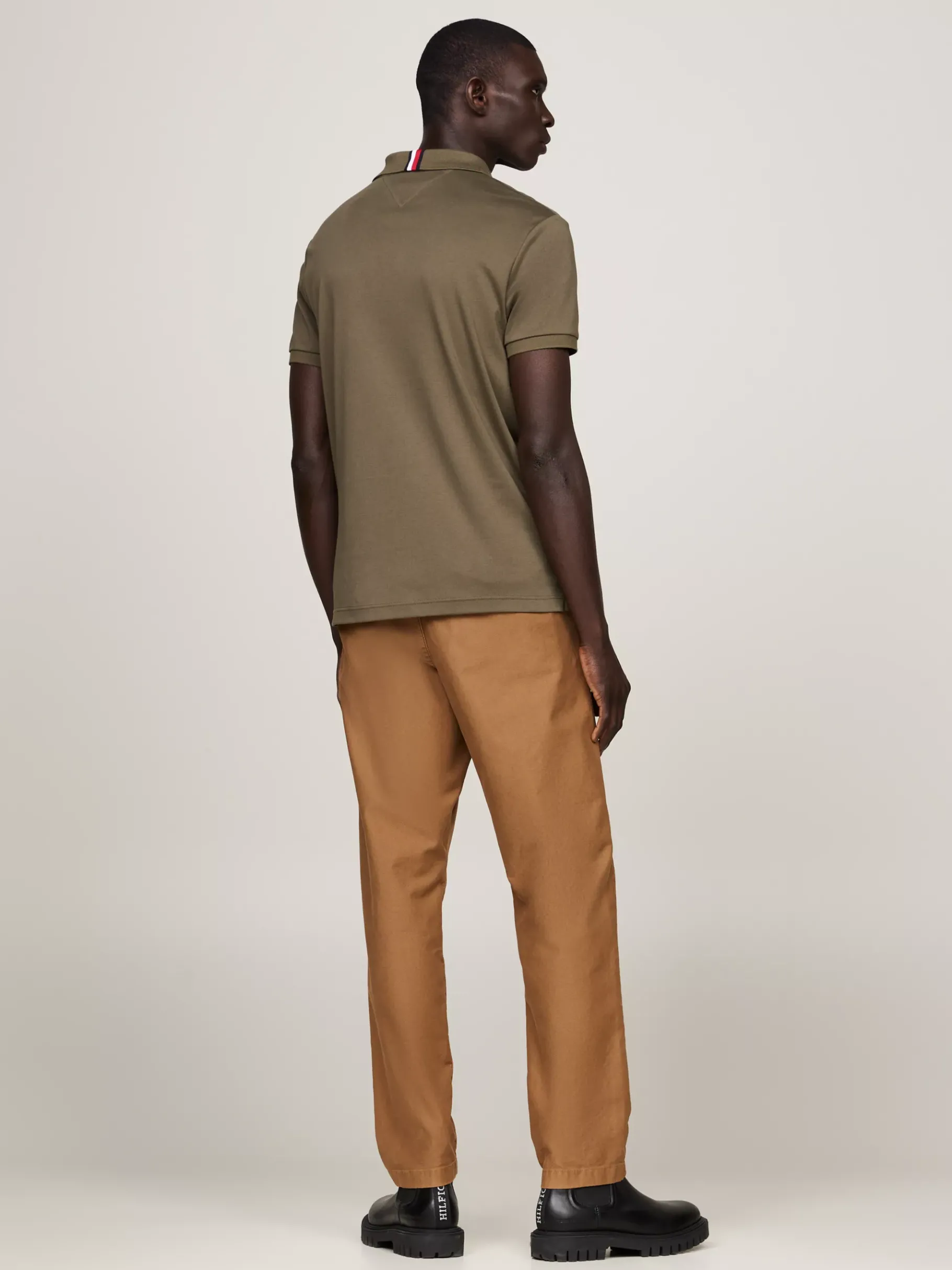 Tommy Hilfiger Regular Fit Poloshirt ARMY GREEN Sale