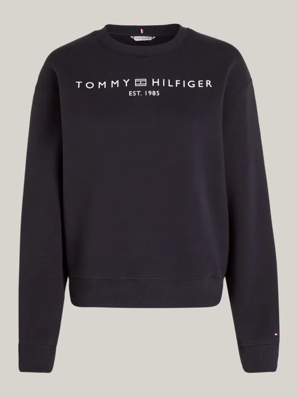 Tommy Hilfiger Regular Fit Sweatshirt mit Logo DESERT SKY Best Sale