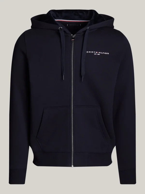 Tommy Hilfiger Reißverschluss-Hoodie mit Kunstpelz-Futter DESERT SKY Clearance