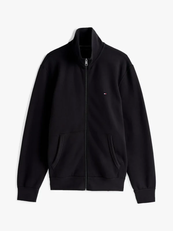 Tommy Hilfiger Reißverschluss-Sweatshirt mit Trichterkragen BLACK Store
