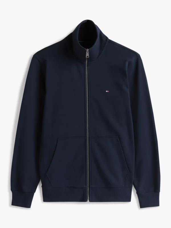 Tommy Hilfiger Reißverschluss-Sweatshirt mit Stehkragen DESERT SKY Online