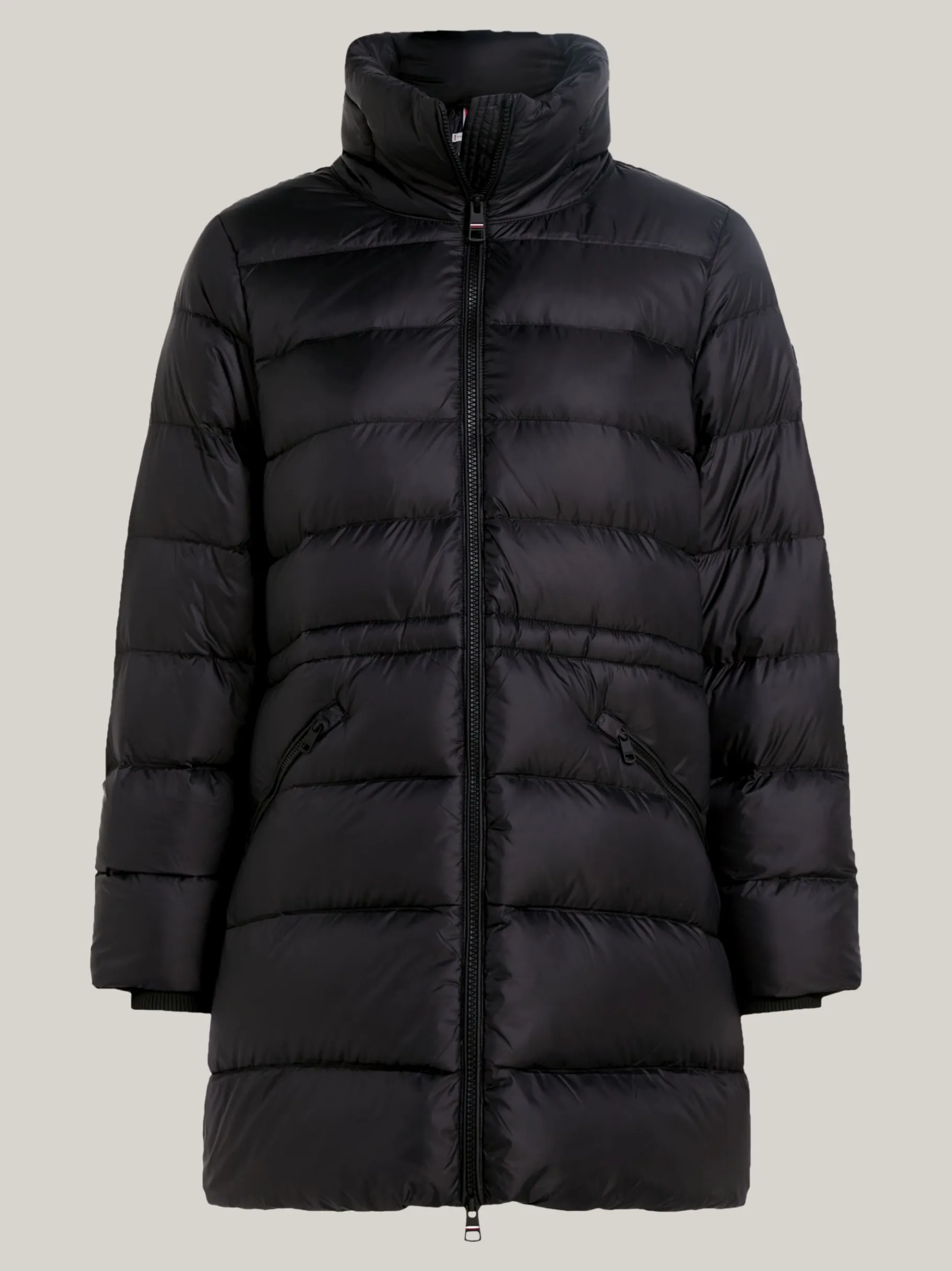 Tommy Hilfiger Relaxed Fit Daunenmantel mit Trichterkragen BLACK Sale