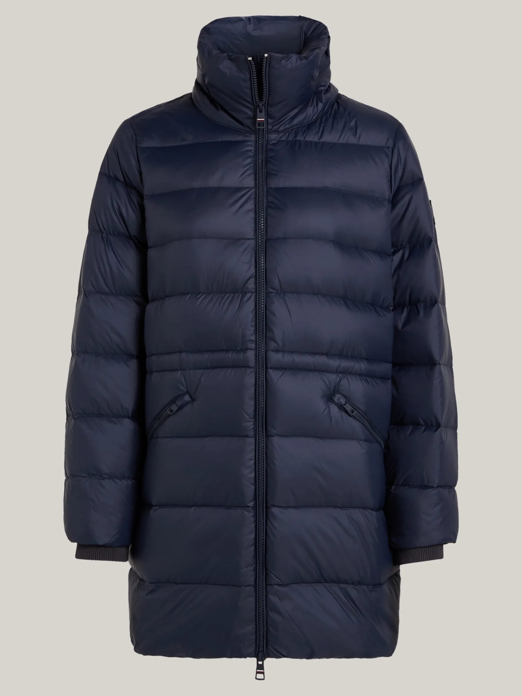 Tommy Hilfiger Relaxed Fit Daunenmantel mit Trichterkragen DESERT SKY Fashion