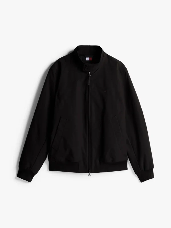 Tommy Hilfiger Relaxed Fit Harringtonjacke BLACK Sale