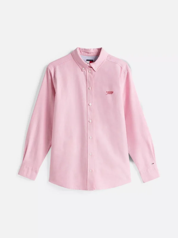 Tommy Hilfiger Relaxed Fit Hemd mit Logo-Stickerei RED HOT Best Sale