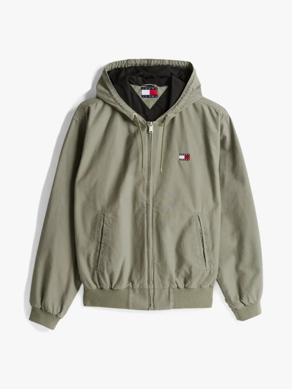 Tommy Hilfiger Relaxed Fit Jacke mit Kapuze ARUBA GREEN Cheap