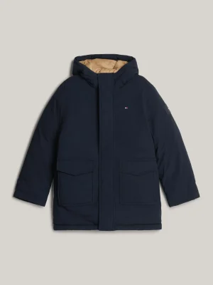Tommy Hilfiger Relaxed Fit Parka mit Kapuze DESERT SKY Shop