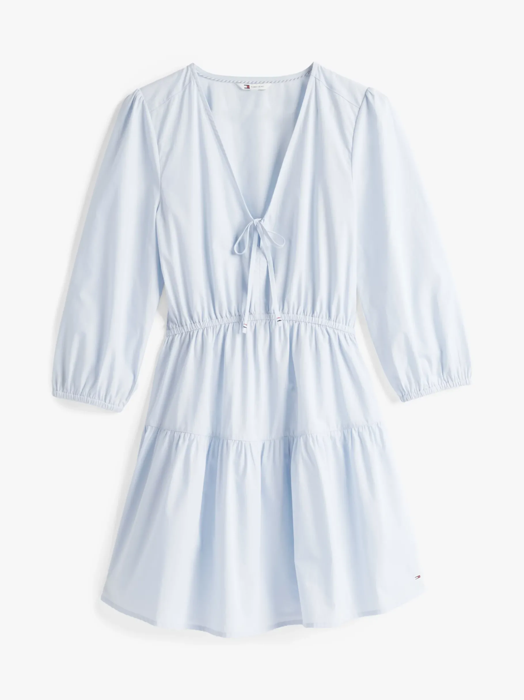 Tommy Hilfiger Relaxed Fit Stufen-Minikleid aus Popeline SWEET BLUE Sale