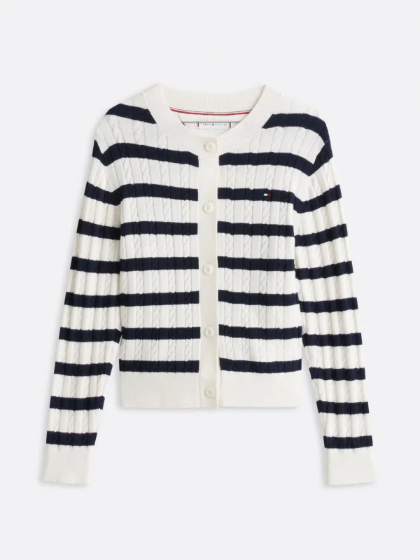 Tommy Hilfiger Relaxed Fit Trucker-Jeansjacke SALTANDPEPPER New