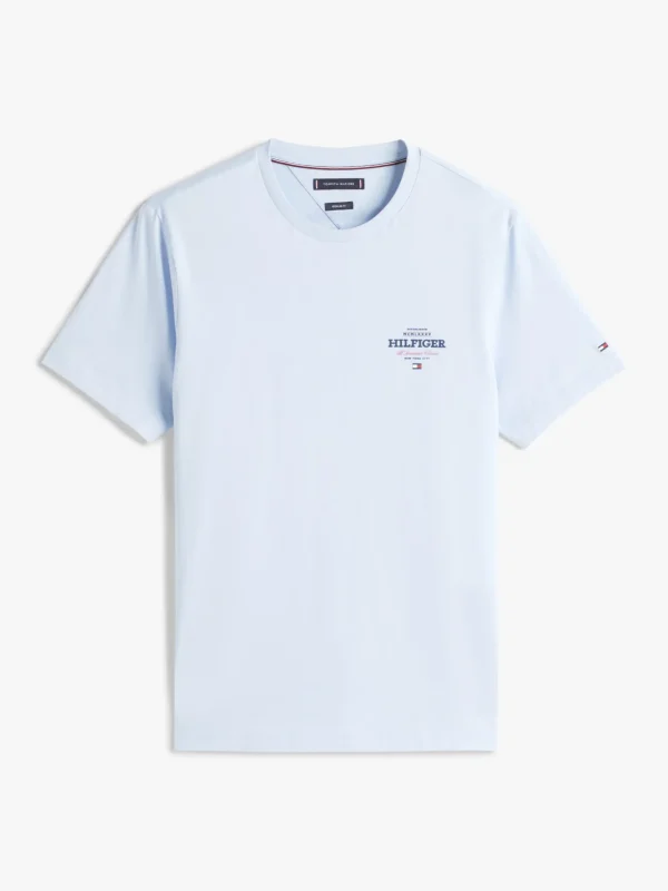 Tommy Hilfiger Relaxed Fit T-Shirt mit Rundhalsausschnitt BREEZY BLUE Cheap