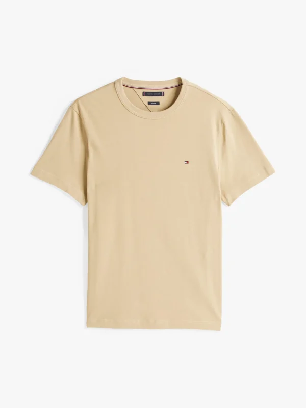Tommy Hilfiger Relaxed Fit T-Shirt mit Rundhalsausschnitt SANDALWOOD Flash Sale
