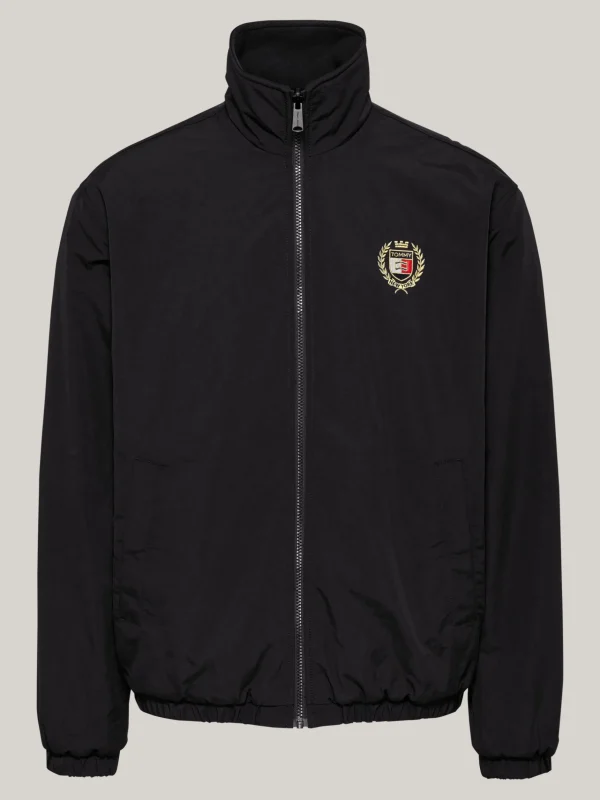 Tommy Hilfiger Relaxed Fit Wendejacke mit Polar-Fleece BLACK Discount