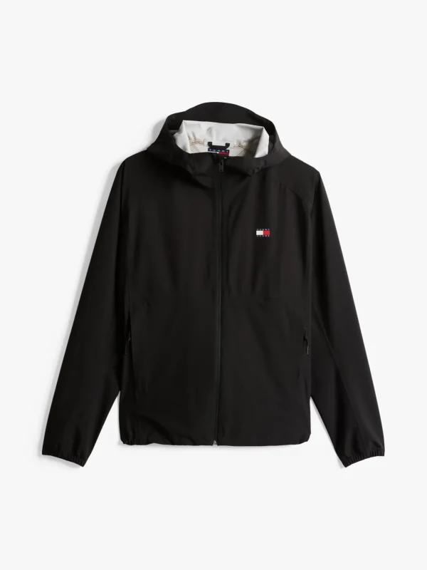 Tommy Hilfiger Relaxed Fit Windbreaker mit Reißverschluss BLACK Store