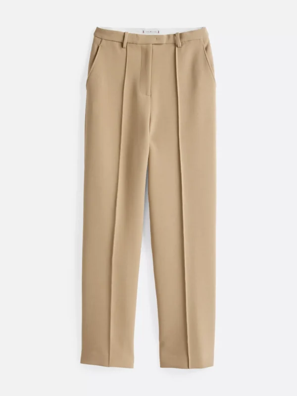 Tommy Hilfiger Relaxed Straight Leg Fit Hose mit Nahtdetails CLASSIC BEIGE HTR Hot