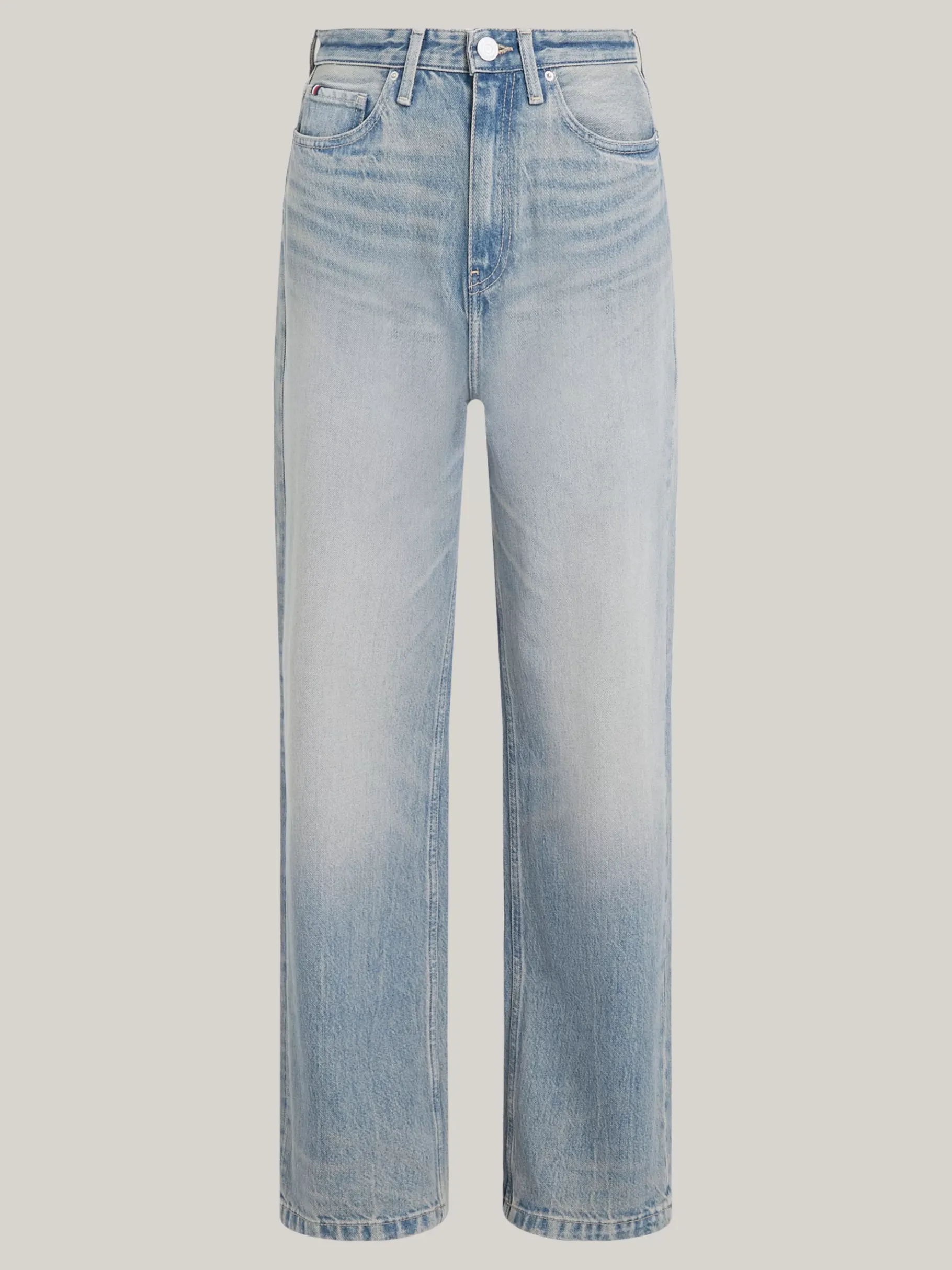 Tommy Hilfiger Relaxed Straight Leg Jeans mit hohem Bund JOY Best