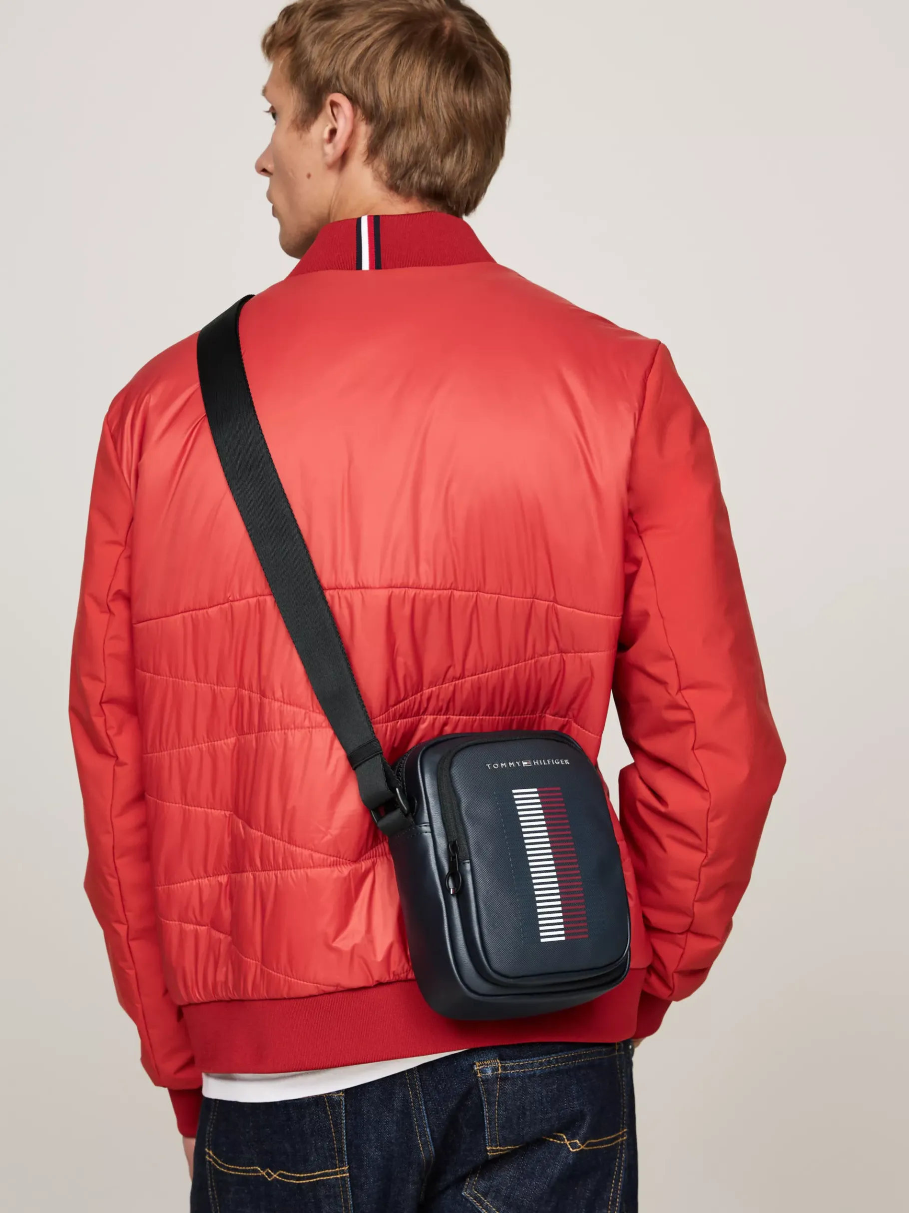 Tommy Hilfiger Reportertasche mit Piqué-Struktur SPACE BLUE Discount