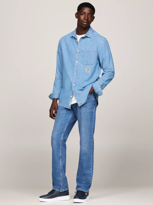 Tommy Hilfiger Retro-Basketball-Sneaker mit feinem Profil DARK NIGHT NAVY Cheap