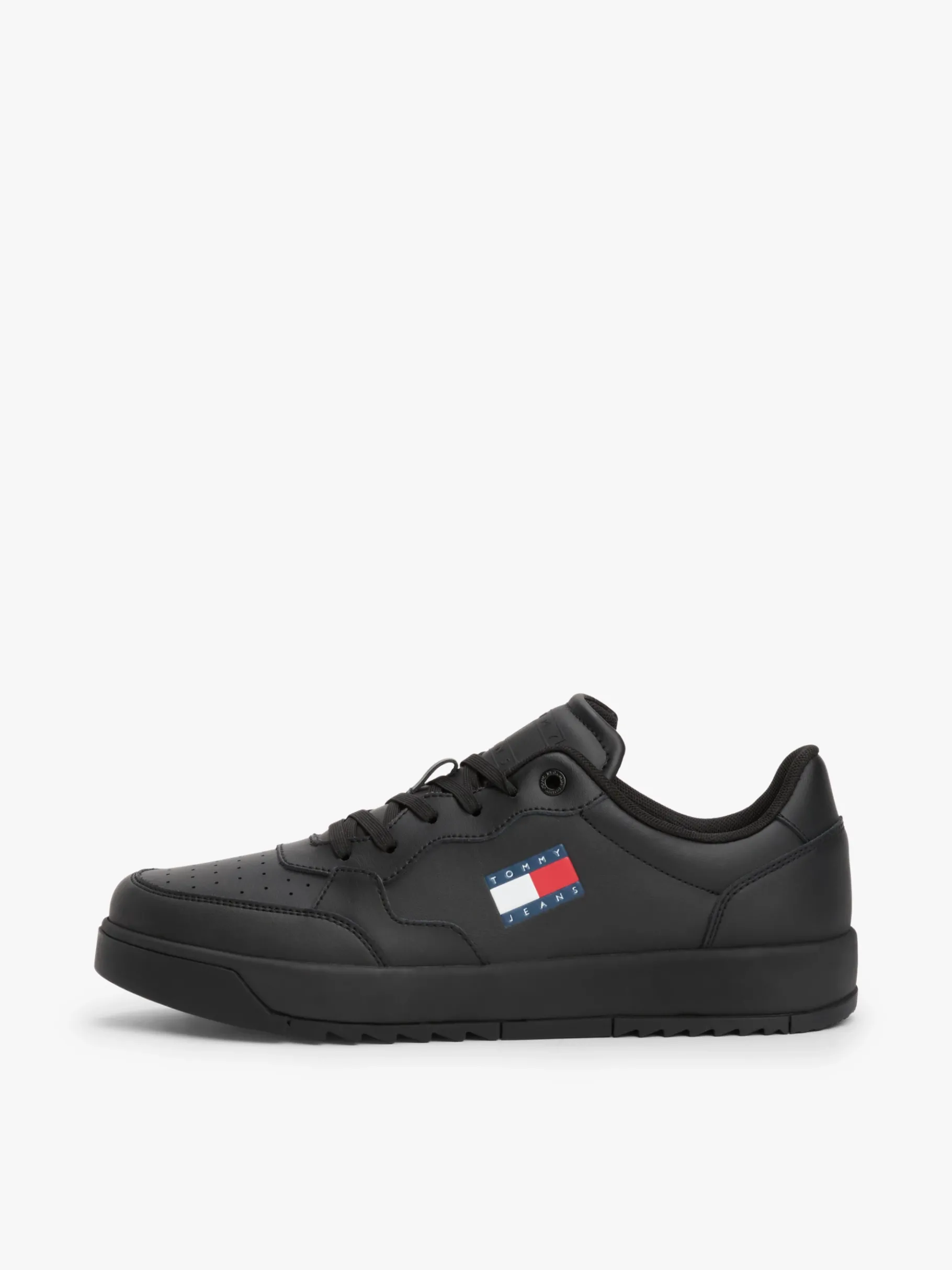 Tommy Hilfiger Retro-Sneaker mit halb rutschhemmender Sohle BLACK New