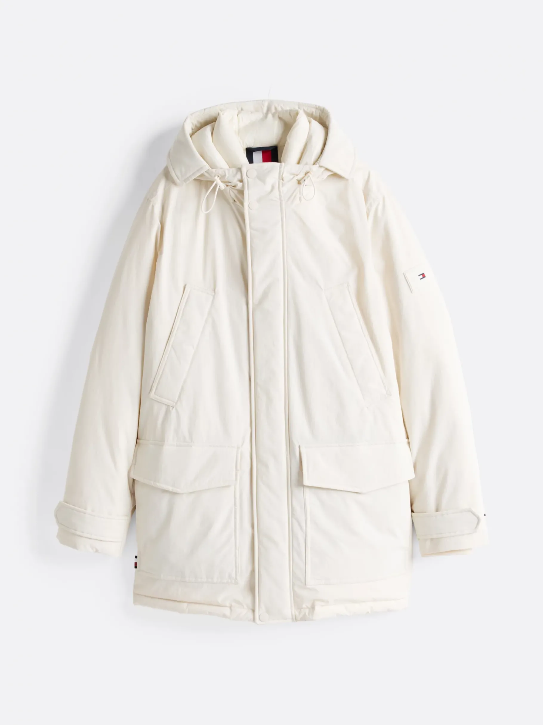 Tommy Hilfiger Rockie Parka mit Daunenfüllung und Kapuze IVORY Online