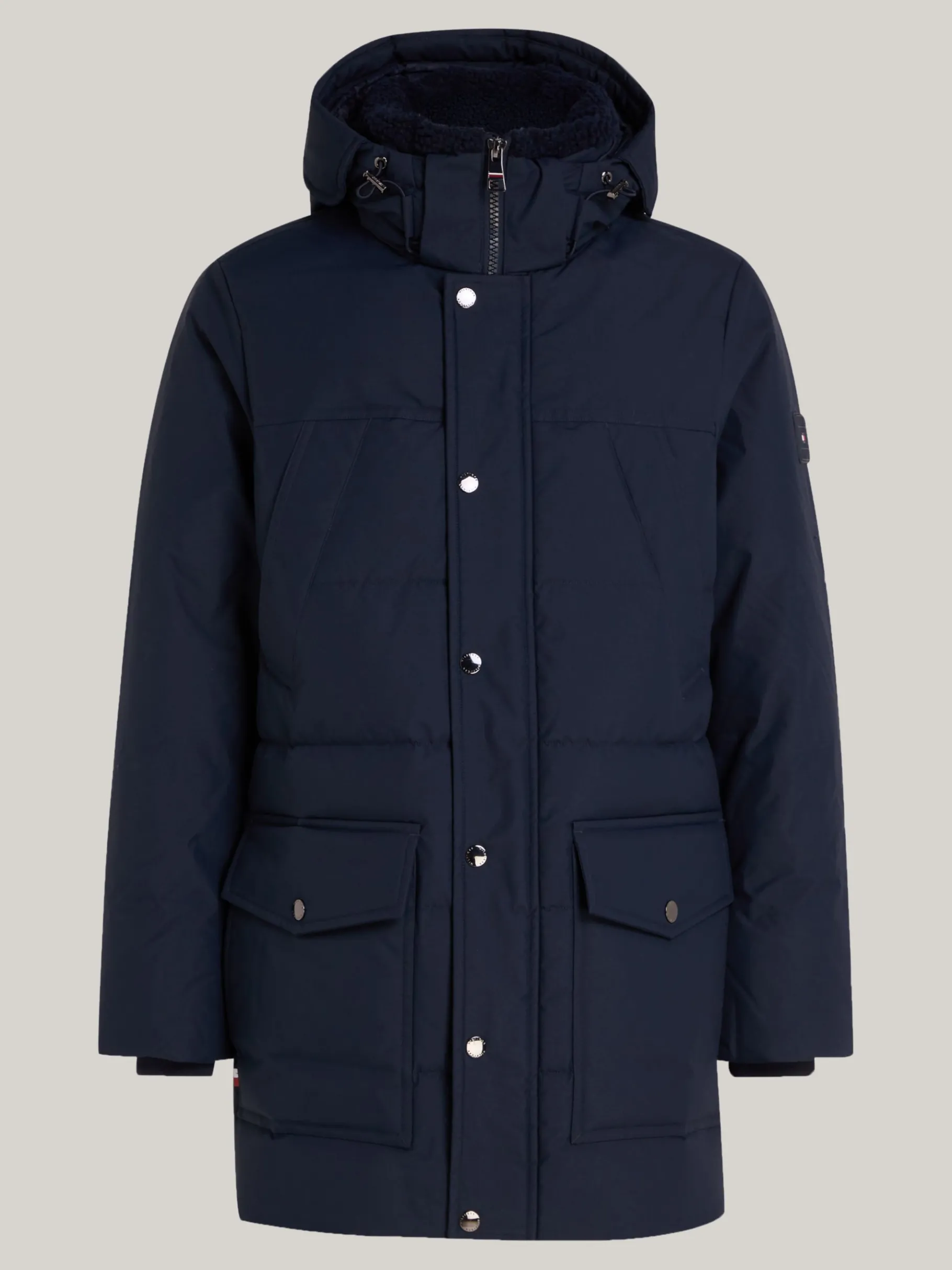 Tommy Hilfiger Rockie Utility-Puffer-Jacke mit Thermo-Isolierung DESERT SKY Outlet