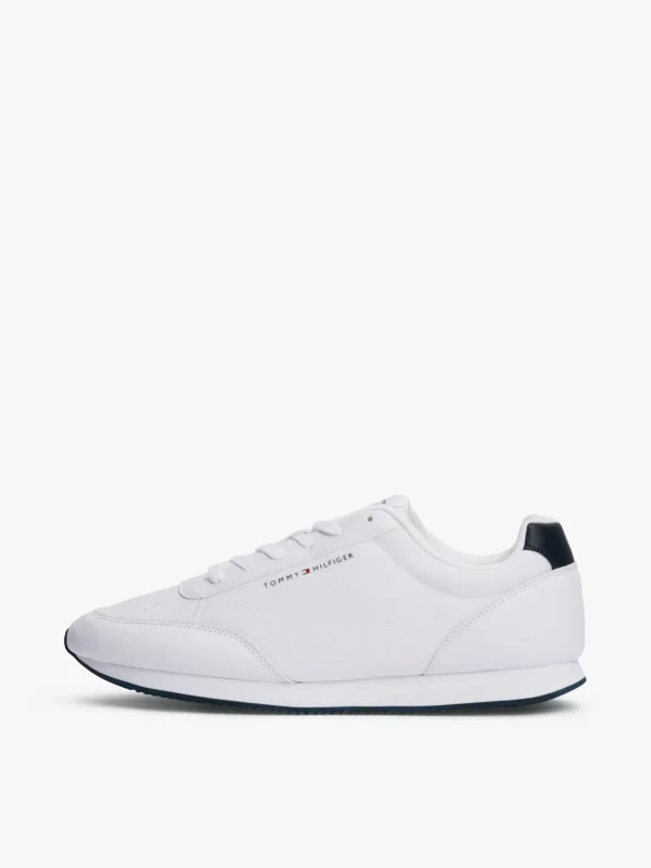 Tommy Hilfiger Runner-Sneaker mit Flag-Logo WHITE Outlet