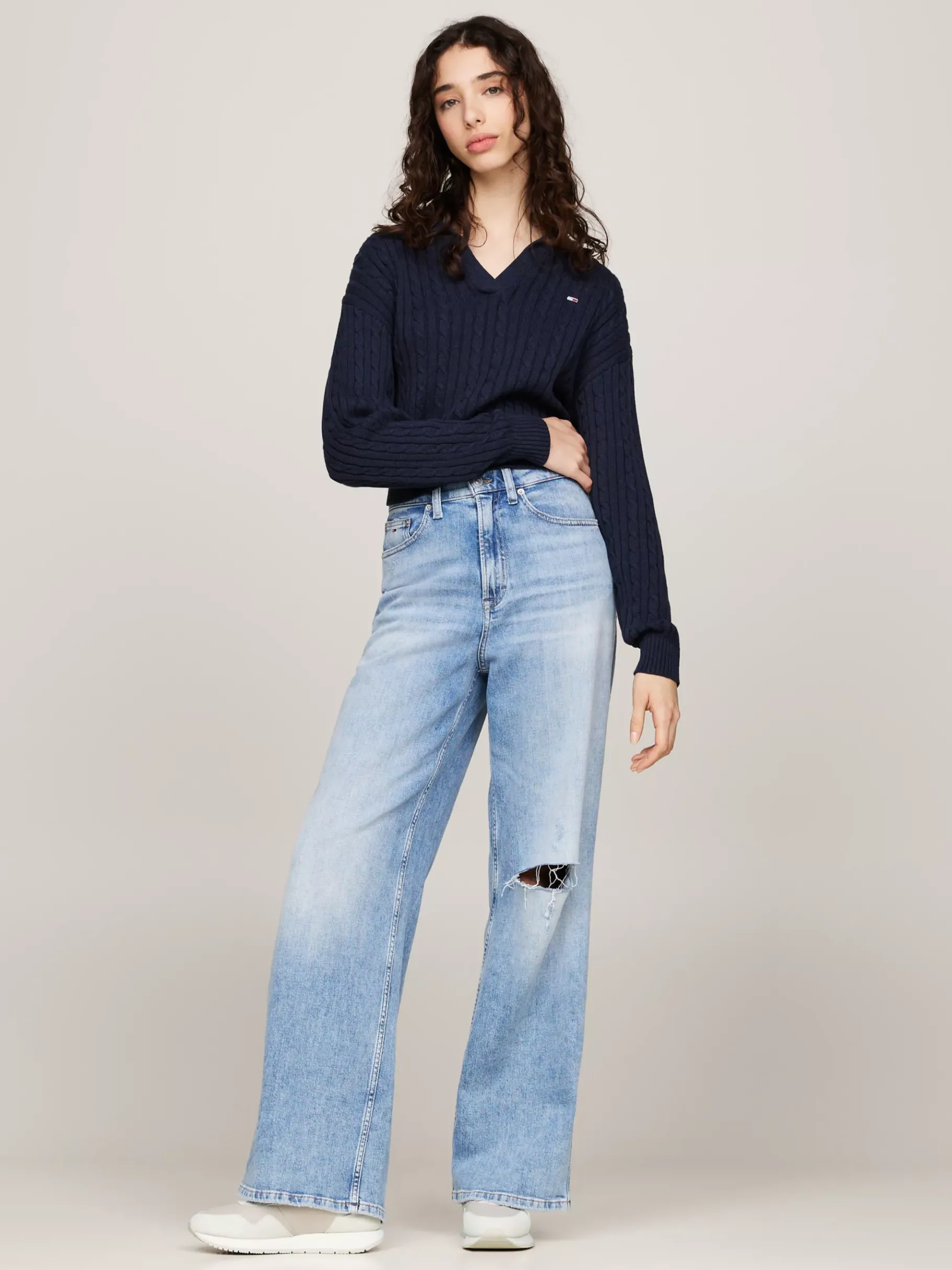 Tommy Hilfiger Runner-Sneaker mit verschiedenen Strukturen DRIFTY DUNES Store