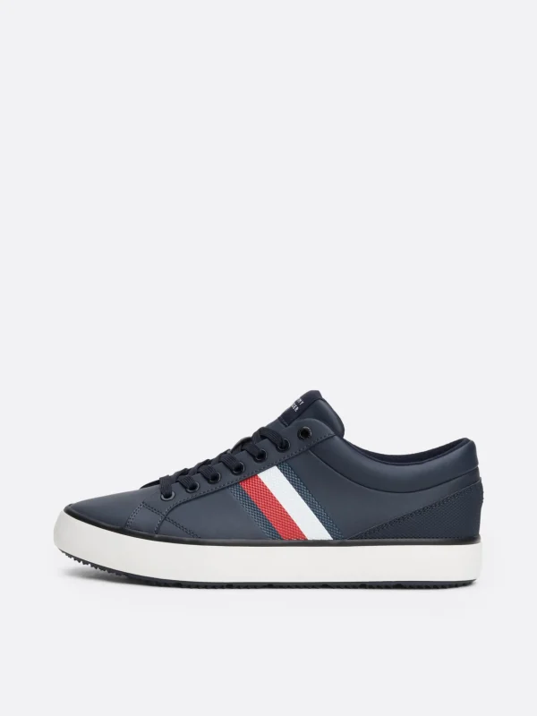 Tommy Hilfiger Rutschhemmender Ledersneaker mit Tommy-Tape DESERT SKY Cheap