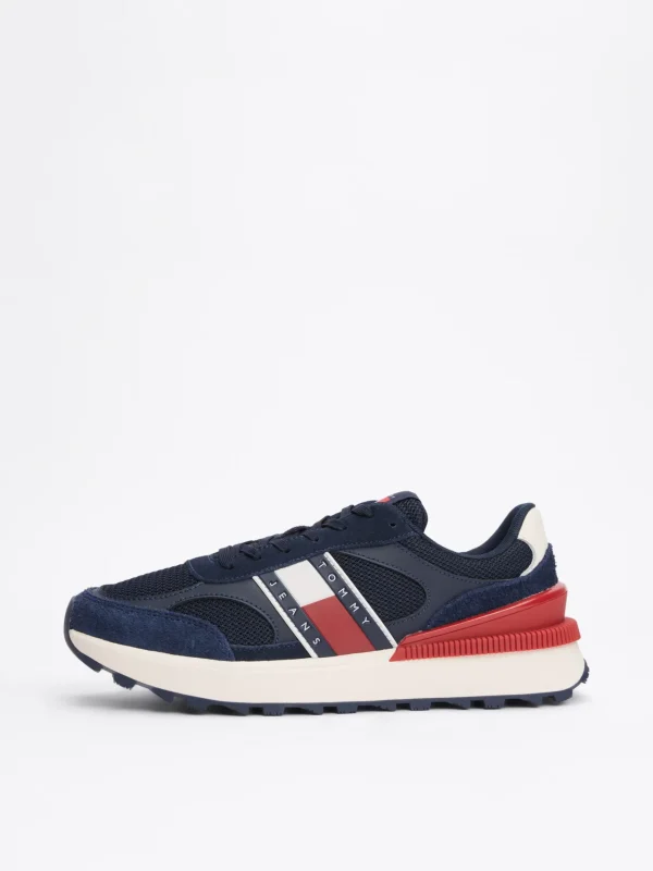 Tommy Hilfiger Rutschhemmender Sneaker mit Wildleder-Details DARK NIGHT NAVY Store