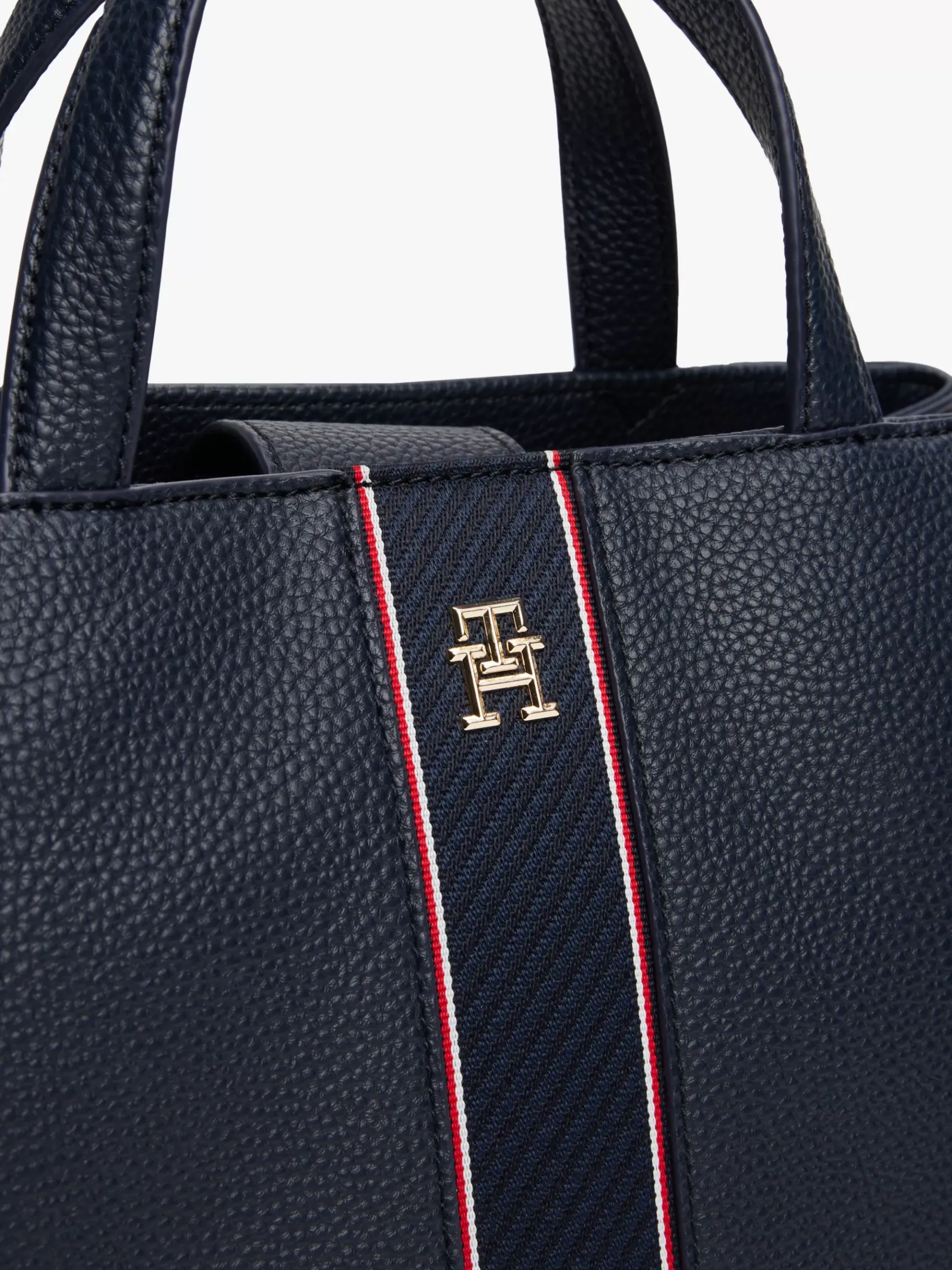 Tommy Hilfiger Satchel mit TH-Monogramm SPACE BLUE Sale