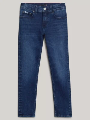 Tommy Hilfiger Scanton Y Slim Jeans mit Fade-Effekt CORALBLUE Fashion