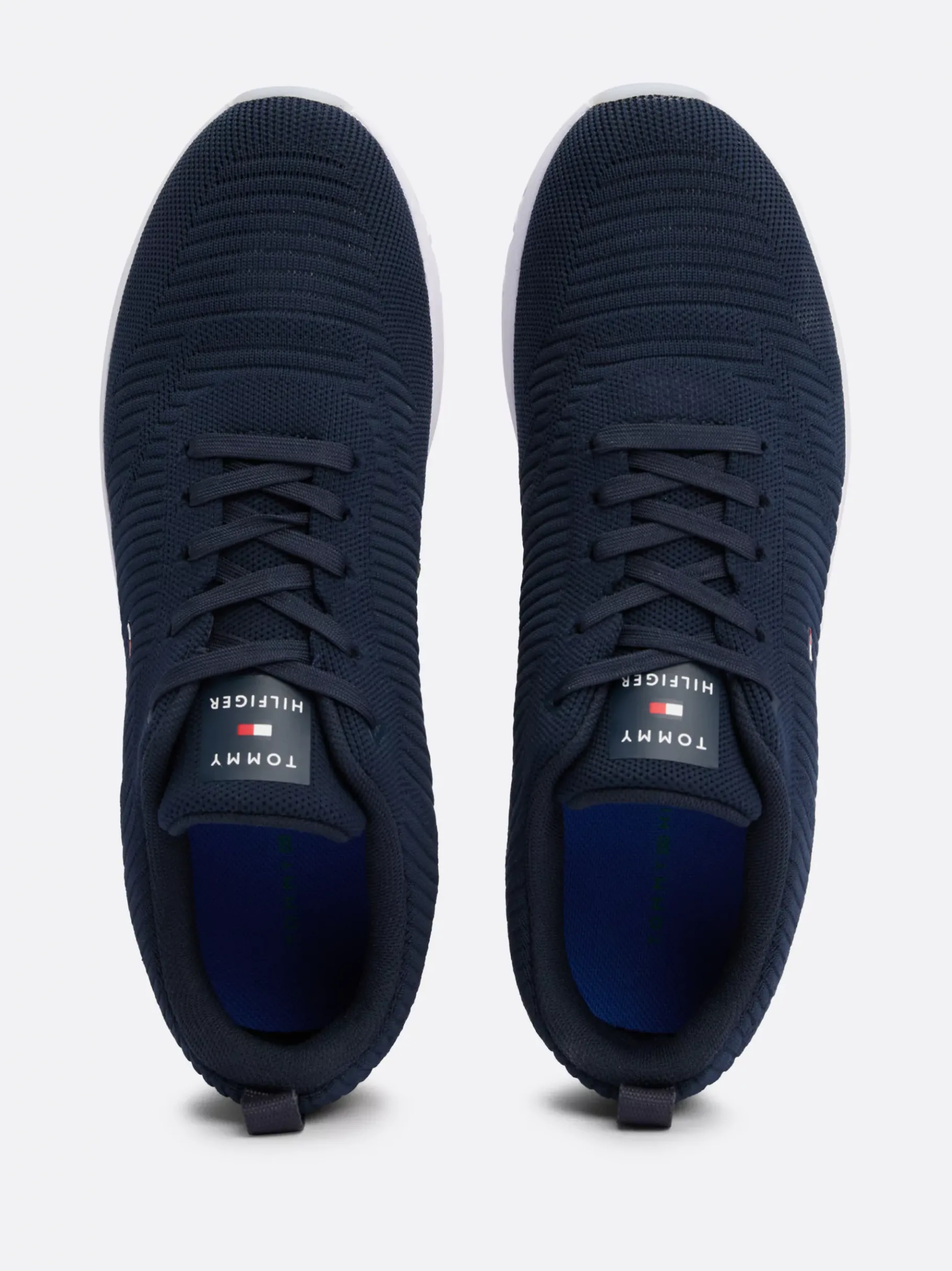 Tommy Hilfiger Signature Strick-Sneaker DESERT SKY Fashion