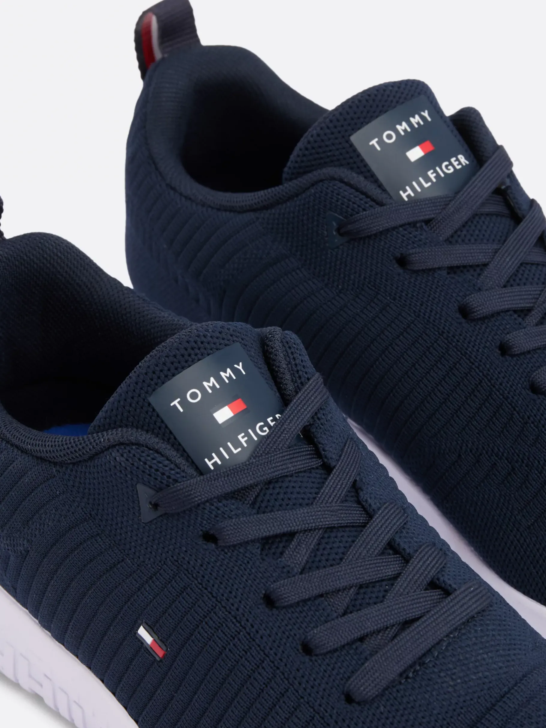 Tommy Hilfiger Signature Strick-Sneaker DESERT SKY Fashion