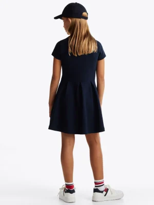 Tommy Hilfiger Skater-Kleid mit Fit-and-Flare-Passform DARK NIGHT NAVY Cheap
