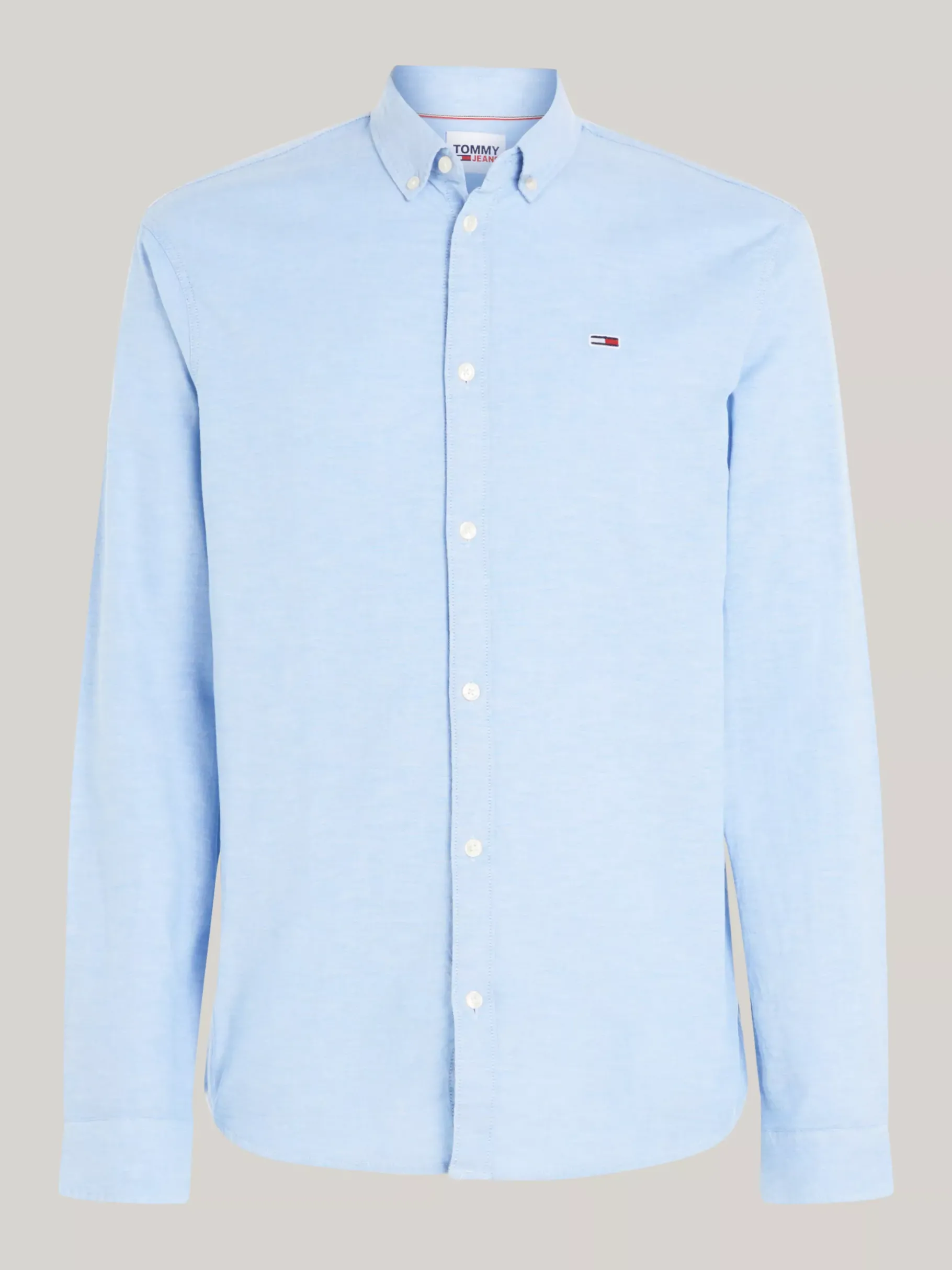 Tommy Hilfiger Slim Fit Hemd aus Oxford-Bio-Baumwolle PERFUME BLUE Best Sale