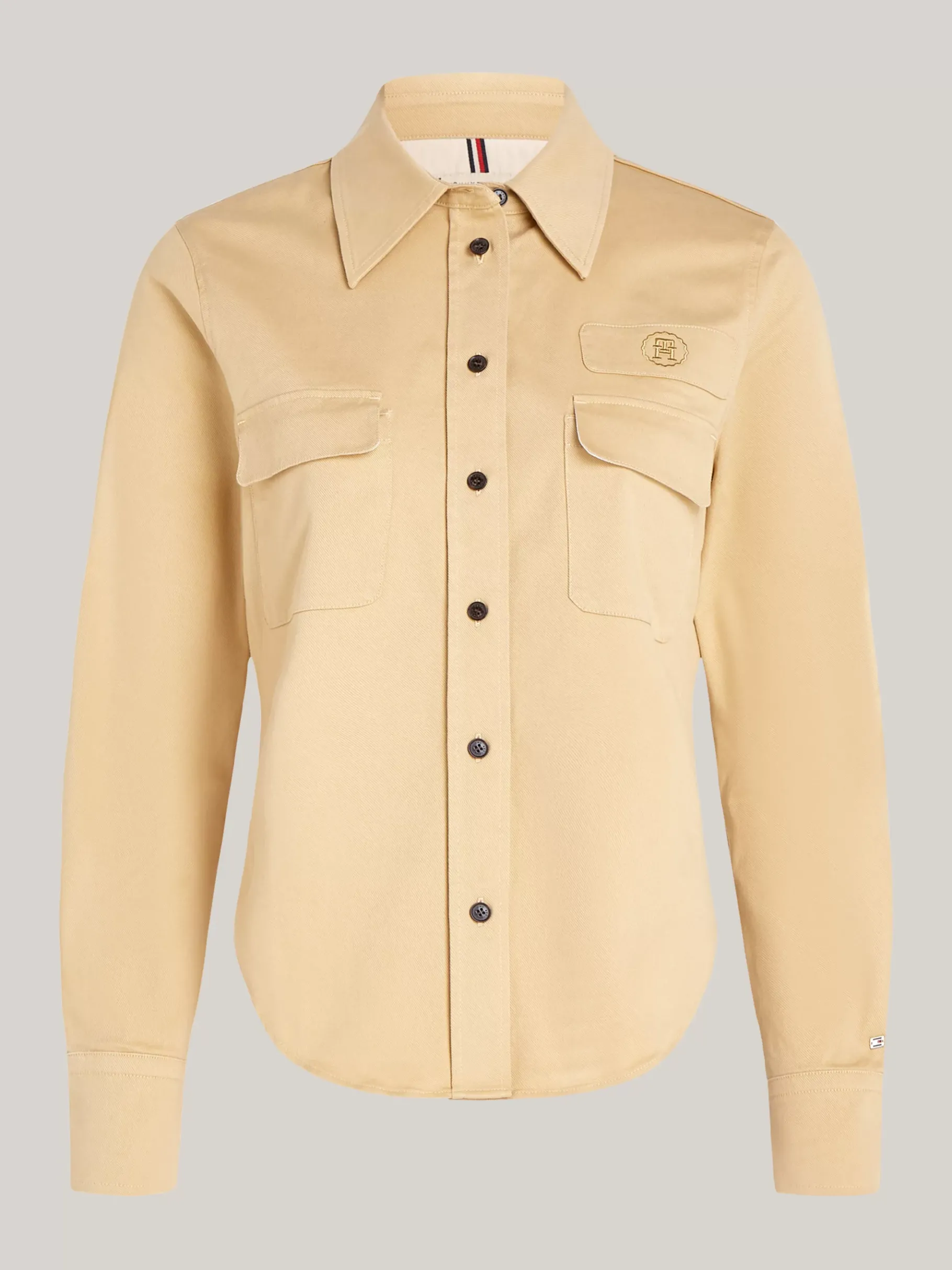 Tommy Hilfiger Slim Fit Hemd mit TH-Monogramm-Stempel BEECHWOOD Cheap