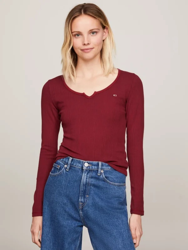 Tommy Hilfiger Slim Fit Langarmshirt RED CARPET Store